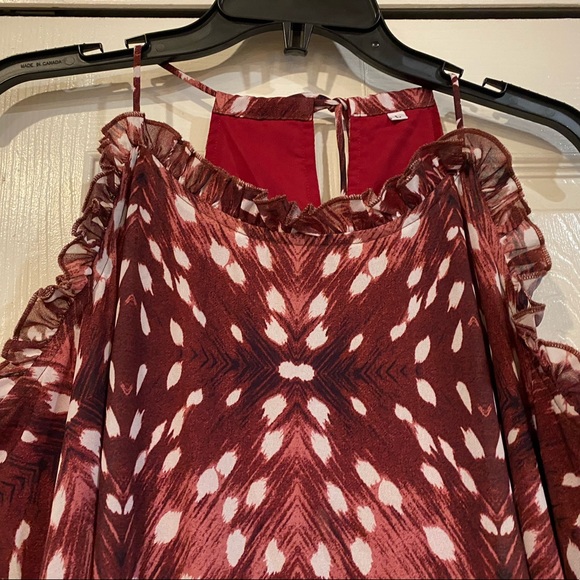 Summer Hi Low Ruffle Maxi - Picture 4 of 6